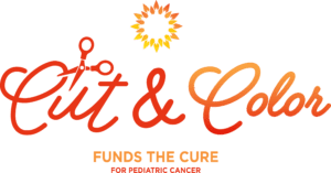 Cut & Color Funds the Cure Logo for the National Pediatric Cancer Foundation